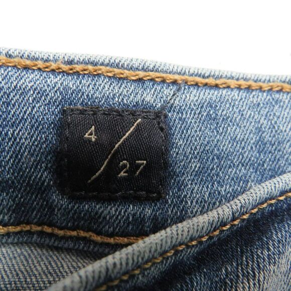 Lucky Brand Mid Rise Super Skinny AVA Jeans Size 4 Medium Wash Blue Denim 28X27 - Picture 6 of 16